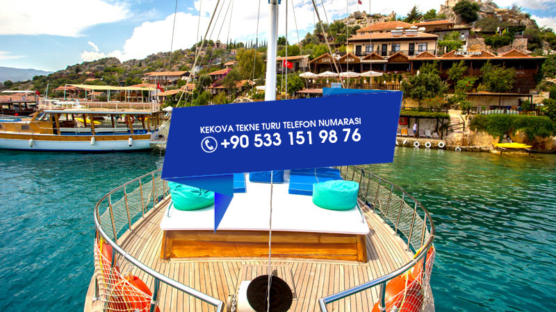 Kekova Tekne Turu Telefon Numarası